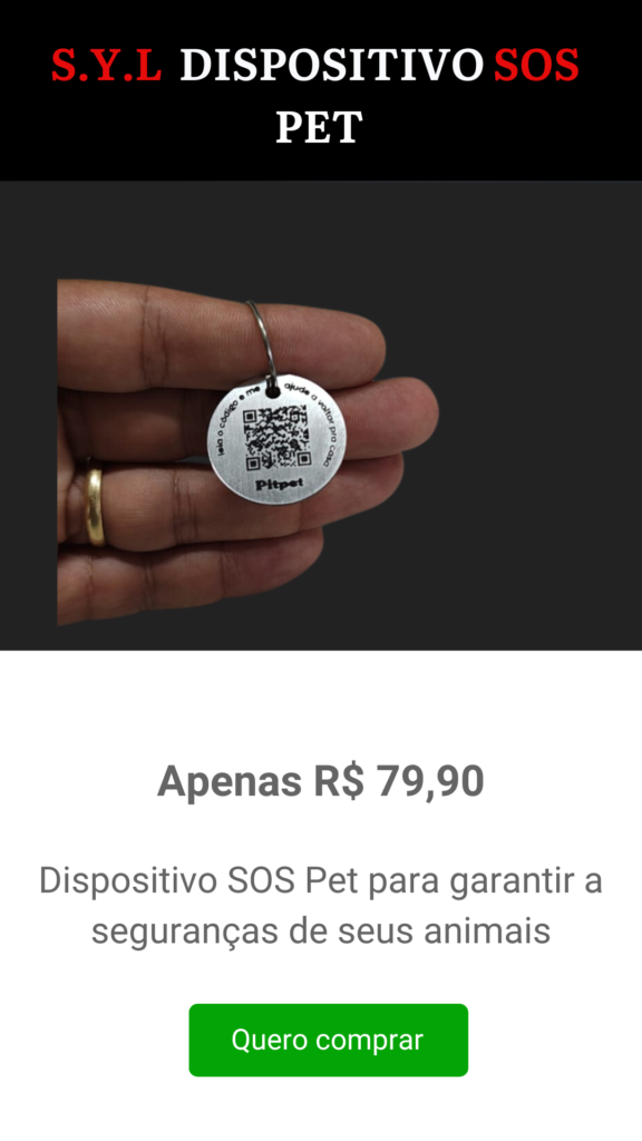 dispositivo sos pet